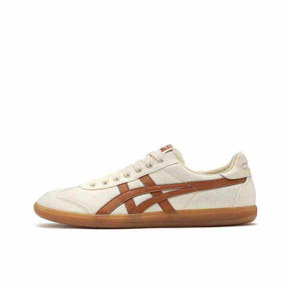 【100% Original 】Tiger TOKUTEN Off White 1183A862-200 Low Top Unisex Sneakers