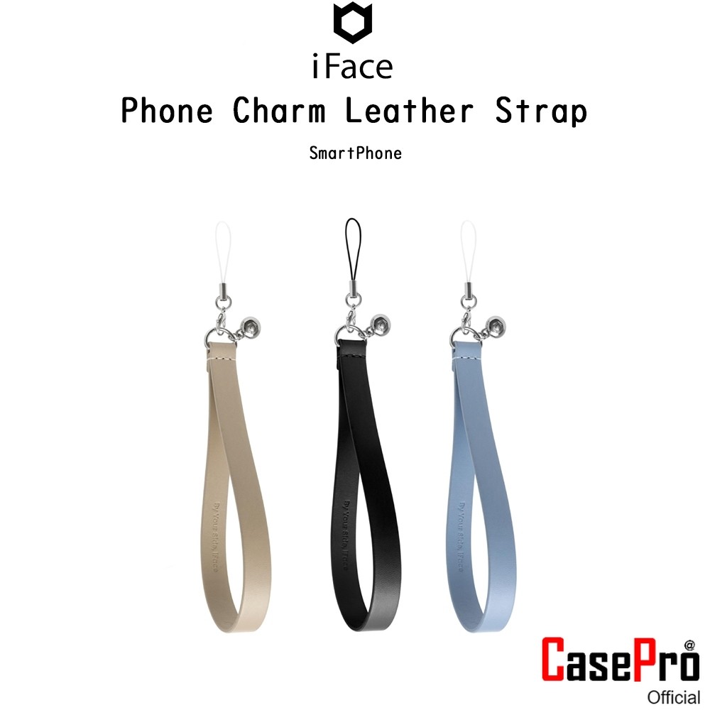 IFACE Phone Charm Leather Strap สายคล้องมือแบบหนังเกรดพรีเมี่ยมจากเกาหลี สำหรับ SmartPhone และอุปกรณ