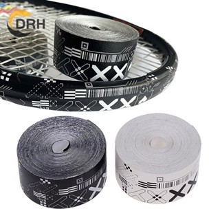 Newwellknownepic 1 ม้วน 500 ซม.สีดําสีขาวพิมพ์ไม้เทนนิส Padd…