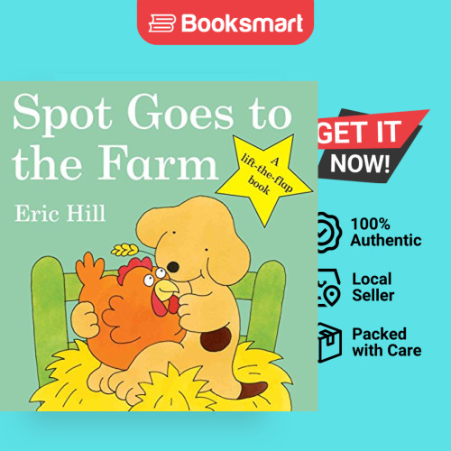 Spot Goes to the Farm โดย Eric Hill Board Book Penguin Random House 9780723264583