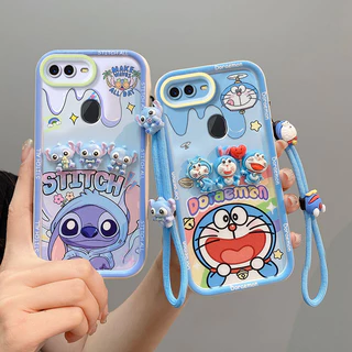 เคส OPPO F9 A7 A12 A5S A12 Anti fall อะนิเมะการ์ตูน TPU ซิลิโคนอ่อนนุ่ม 3D เคสโทรศัพท์น่ารัก XXLK