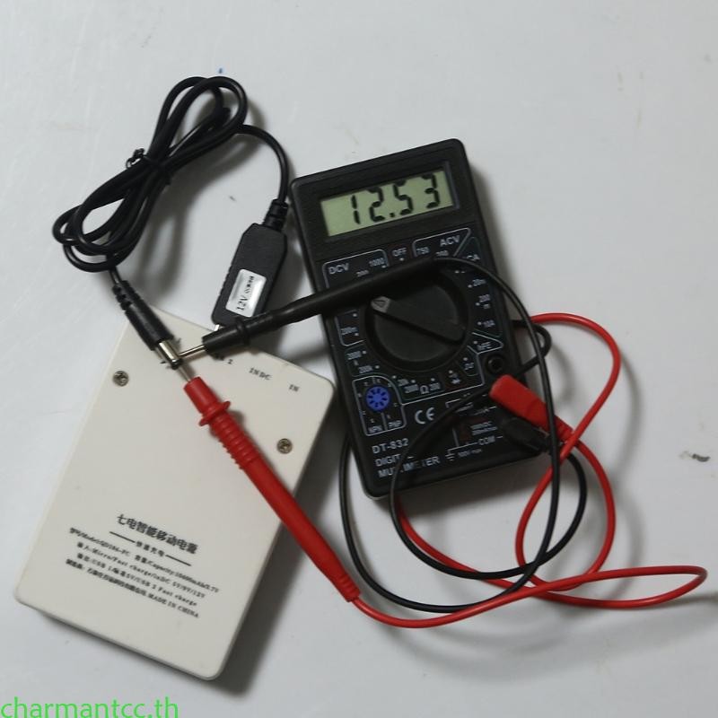 Charmantcc QC3 0 USB ถึง 9V12V 1 5A 5 5x2 1 มม. Step Up Line Converter สําหรับ WiFi Dash Cam ความเข้