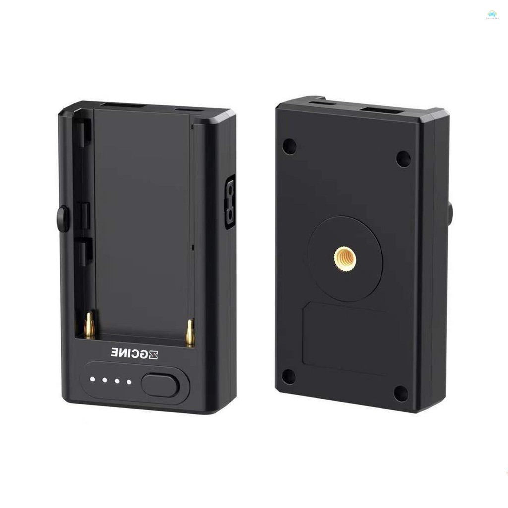 Yb2 Charger ZGCINE NP-F Battery Charger พร้อมอินพุต Type-C PD 21W USB-A/ D-tap/ Type-C PD เอาต์พุต 1/4 นิ้วสกรู Hole Multi-use Powering Adapter Fast C