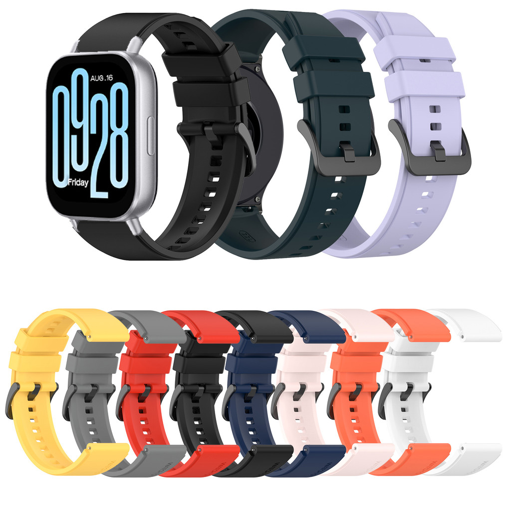 สายรัดซิลิโคนสําหรับ Redmi Watch 5 Active สายรัดข้อมือสร้อยข้อมือสายกีฬา Redmi Watch5 Lite