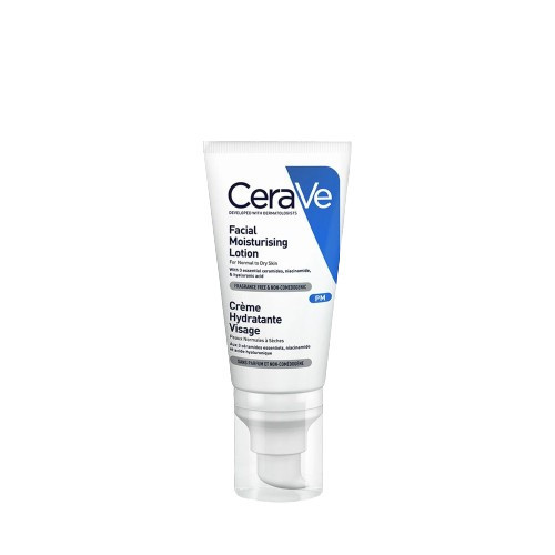 CeraVe Facial Moisturizing Lotion 52ml เซราวี โลชั่นบำรุงผิวหน้า สำหรับผิวธรรมดา เพื่อเพิ่มความชุ่มชื้น.