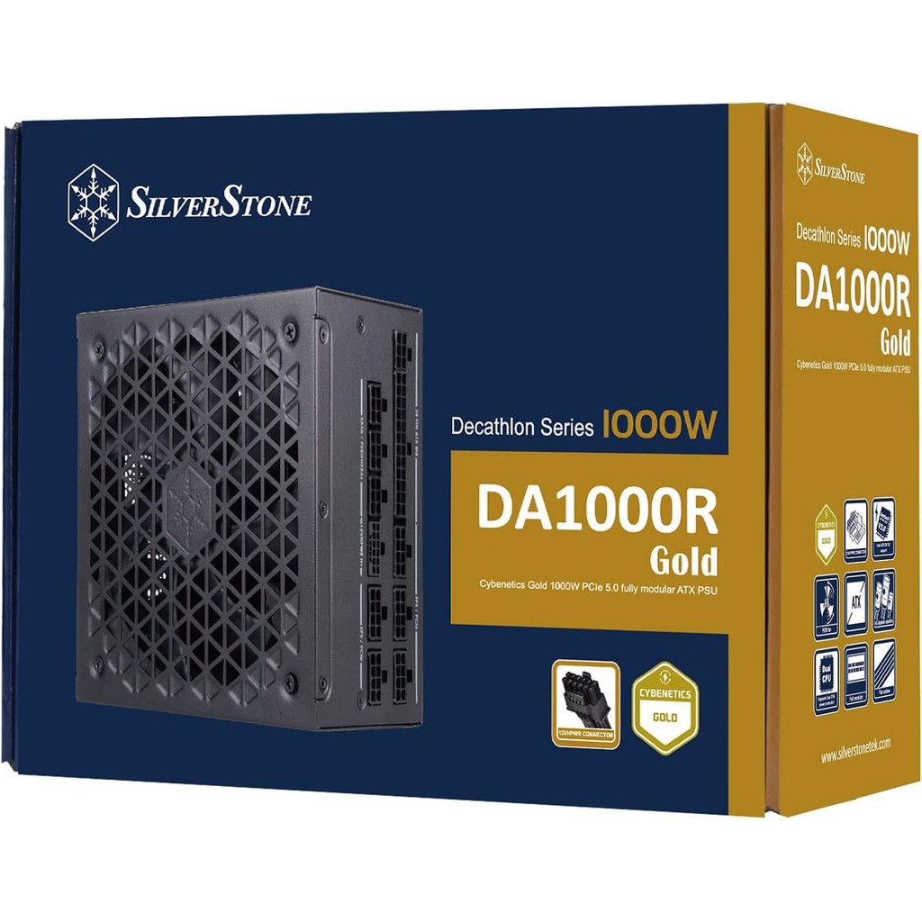 PSU SILVERSTONE DA1000R 80PLUS GOLD 1000W : SST-DA1000R-GM