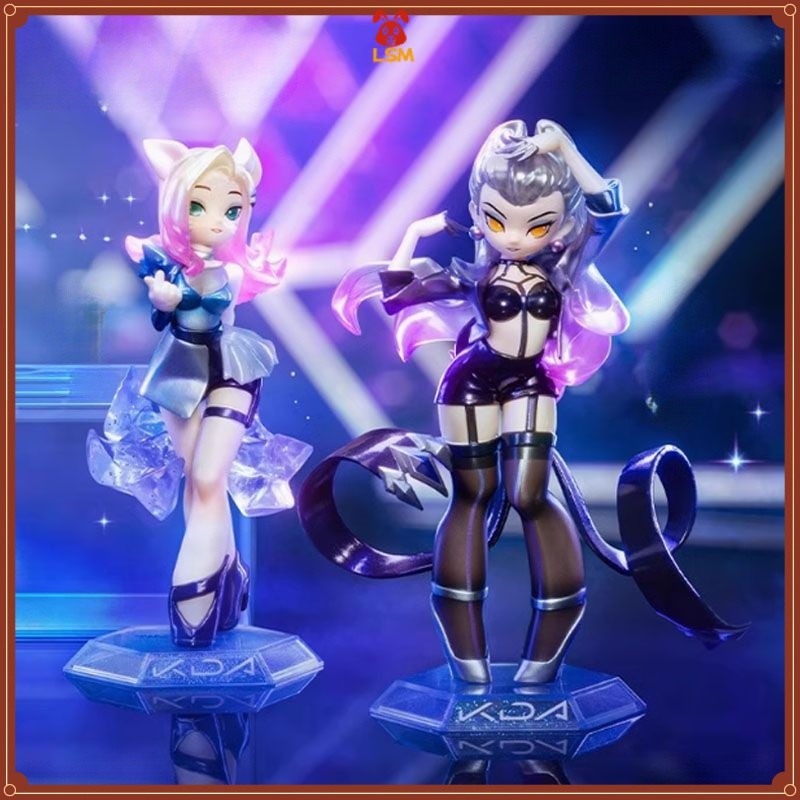 Popmart League of Legends K/DA All out Series Hand-Made Blind Box Gift Decorative End Box