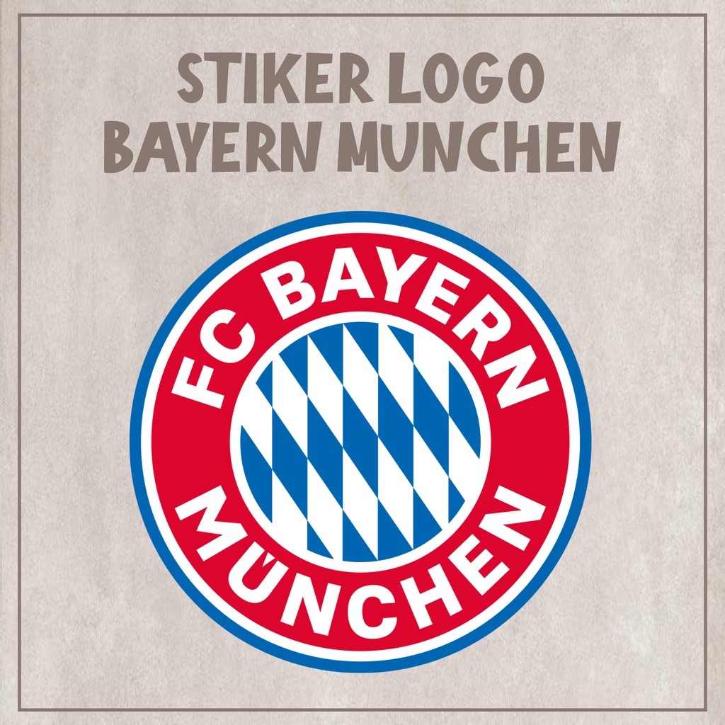 Bayern MUNCHEN สติ๊กเกอร์ติดหมวกกันน็อคโลโก้โทรศัพท์มือถือรถจักรยานยนต์