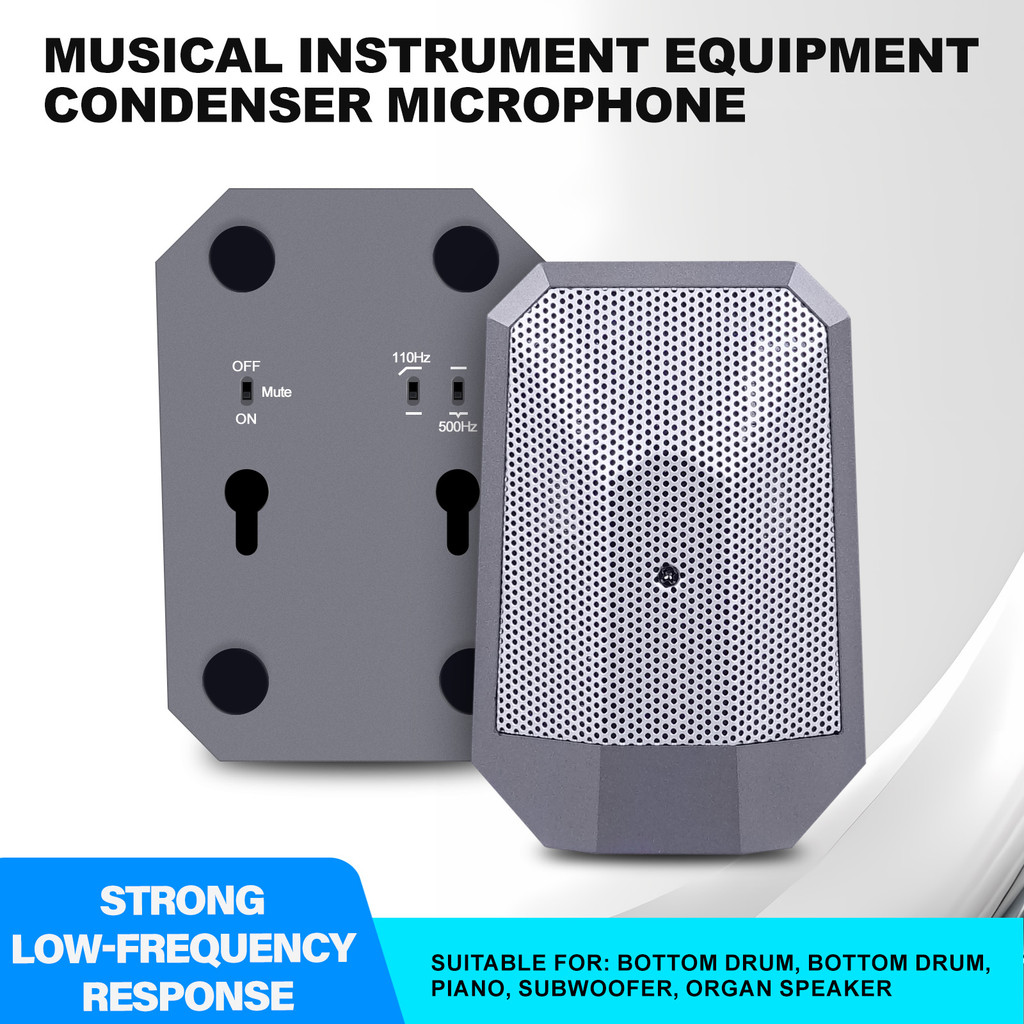 BA19A ไมค์กระเดื้อง Condenser Boundary Microphone for Instrument Applications ไมค์กลอง สินค้าของแท้ ประกันบูเซ่