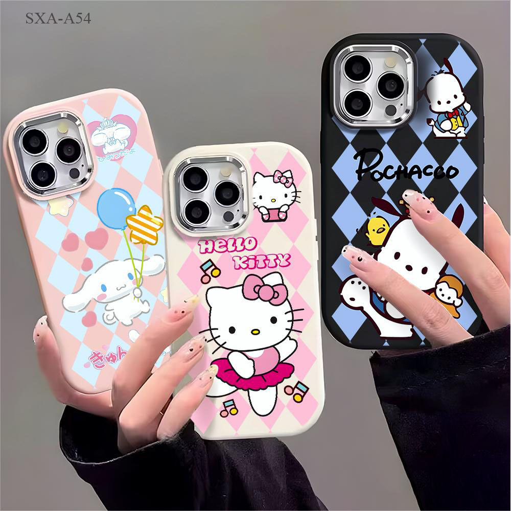 เคส For Samsung Galaxy A55 A54 A53 A50S A06 A16 A04S A05 A05S A50 A51 A15 A12 A14 A02 A03 A03S A23 A24 4G 5G ซัมซุง PD