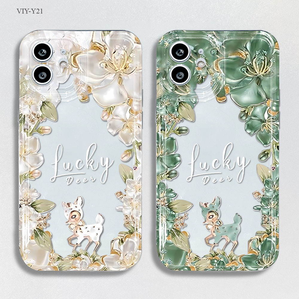 โปร่งใส เคส For VIVO Y21 Y21S Y21T Y20 Y20i Y20S Y17 Y15 Y12 Y16 Y15S Y01 Y01A Y12S Y12A Y1S Y91C Soft Case เคสวีโว่ TKK