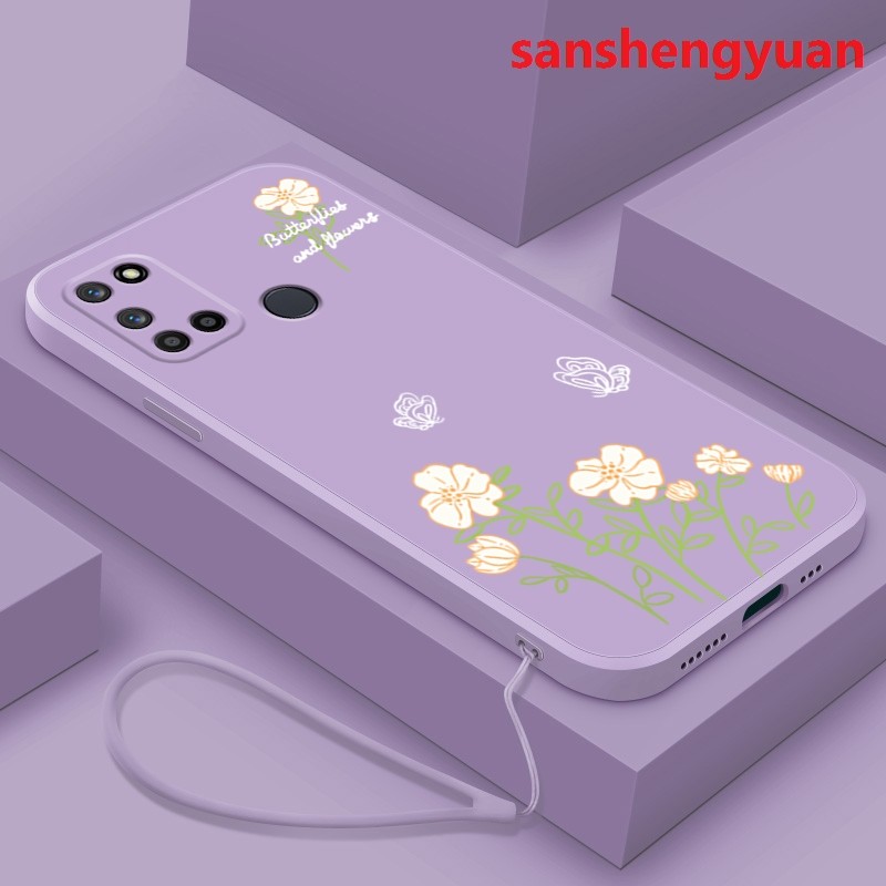 เคส ปลอก realme 7i realme C17โทรศัพท์กรณีซิลิโคนเหลวปกอ่อนโช๊คอัพกันชน ytbh01
