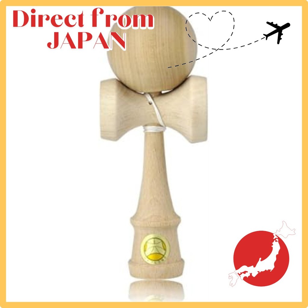 【Direct from Japan】NPO Japan Kendama Association แนะนำไม้ Kendama Ozora สีธรรมชาติ