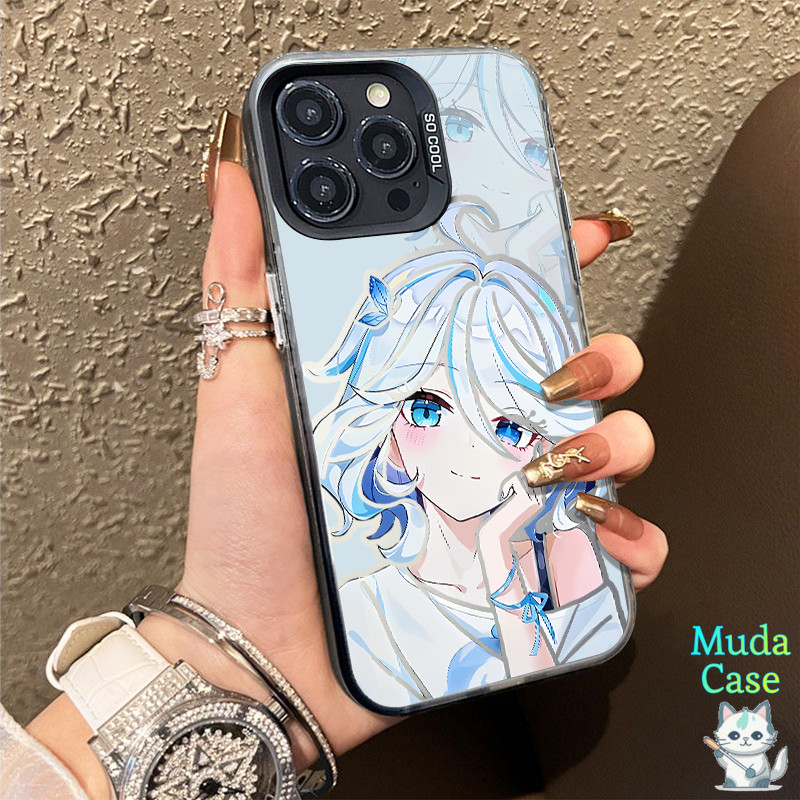 แฟชั่น เคสโทรศัพท์ OPPO Genshin Impact Focalors Furina OPPO A38 A17 A17K A15 A57 A31 A7 A54 A16 A58 A3S A9 A78 A54 A96