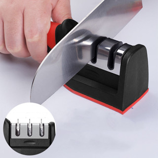 ที่ลับมีด อุปกรณ์ลับมีด 3in1 คมชัดสะดวกและรวดเร็ว การยศาสตร์…