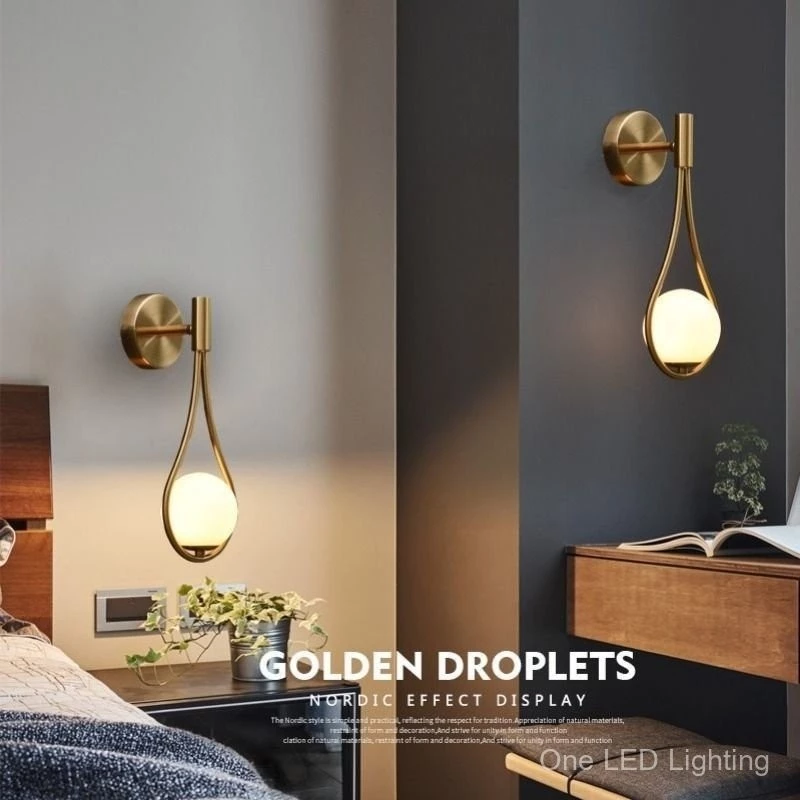 ไฟติดผนัง LED สไตล์มินิมอล สำหรับห้องนอนและห้องนั่งเล่น thumbnail 3