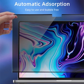 ฟิล์มป้องกันหน้าจอเพื่อความเป็นส่วนตัวระบบแม่เหล็กสำหรับMacBook Pro Air 13 14 15 16นิ้วอุปกรณ์เสริมตัวกปท็อปที่ถอดออกได้