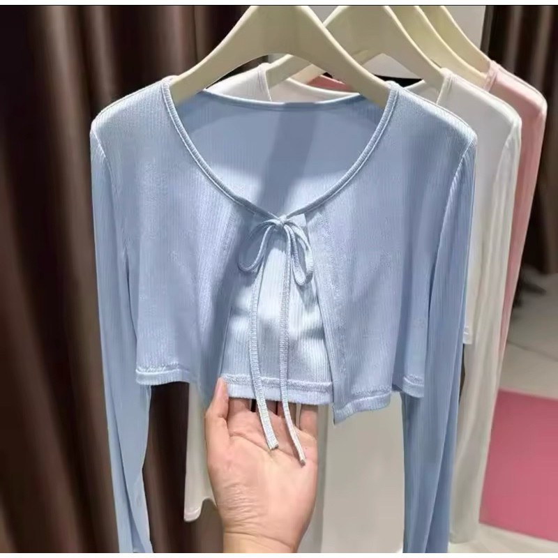 CROP TOP CARDIGAN / KOREA CARDIGAN / CLESIA CARDIGAN