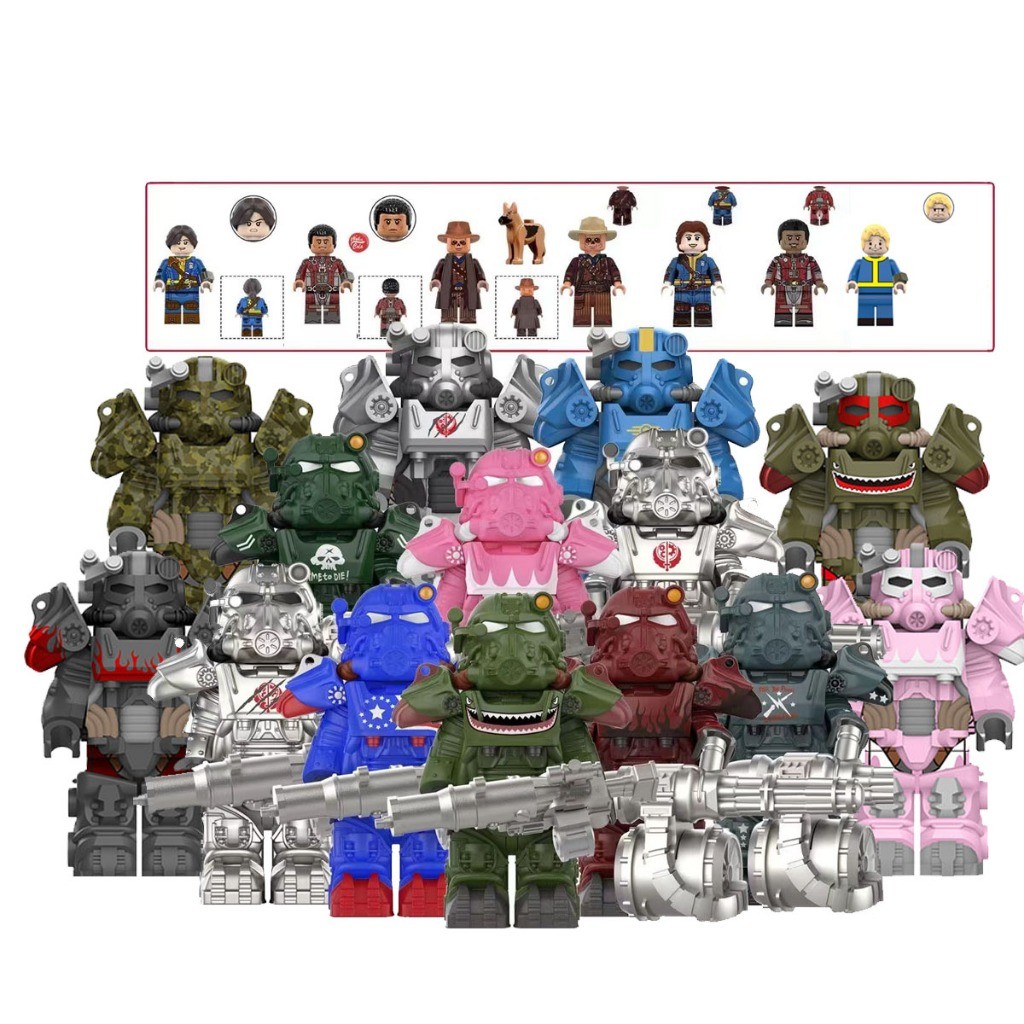 ของเล่นการเรียนรู้สําหรับเด็ก ฟิกเกอร์บล็อกตัวต่อ Mecha Maxim Assembling และของเล่นแบบเสียบปลั๊ก