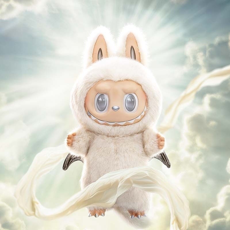Spot Bubble Labbu ตุ๊กตาเทวทูตรุ่นที่2ตุ๊กตาไวนิลตุ๊กตารูปหัวใจมาการองพวงกุญแจรูป
