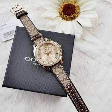 100%COACH รุ่น14503150 14503148 34mm นาฬิกาข้อมือผู้หญิง นาฬิกา สายหนัง นาฬิกาข้อมือผู้หญิงของแท้ นาฬิกาแบรนด์เนม