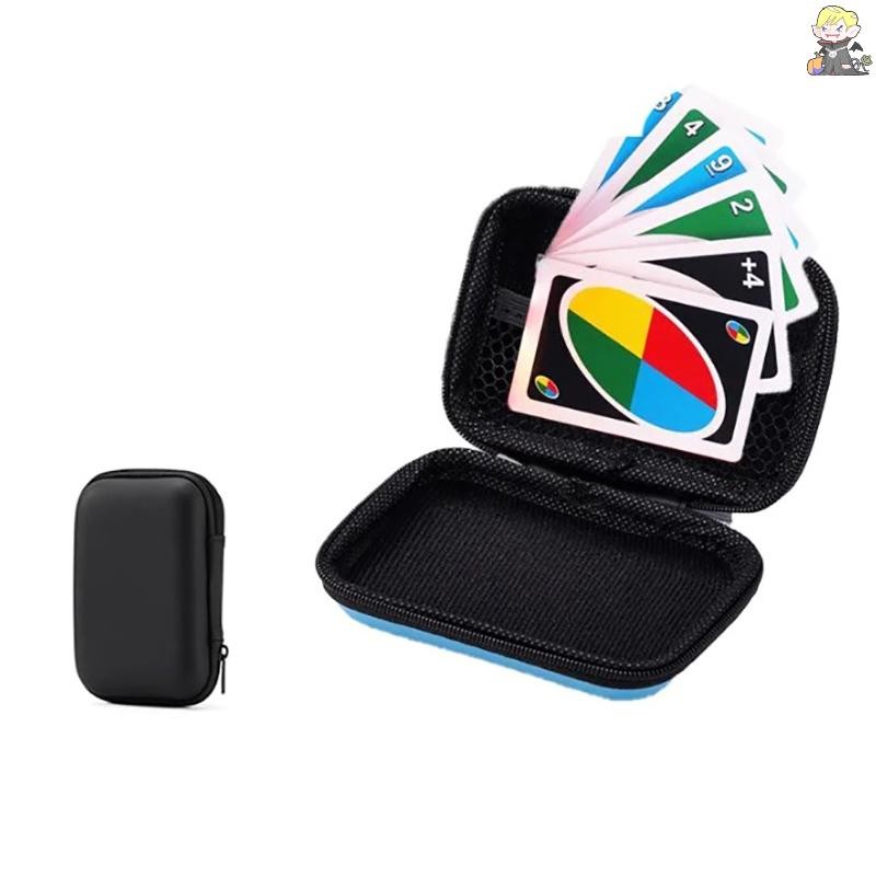 [CL] 1 ชิ้นสีดํา UNO การ์ดเก็บเกมกล่องการ์ดแขนเกมกระดานไพ่ทาโรต์สามก๊กโป๊กเกอร์การ์ดป้องกันของขวัญวันเกิด TH