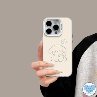น่ารักลูกสุนัขลูกแมวคู่รักเข้ากันได้เคสไอโฟน 16 17 air 11 13 15 7 Plus 12 14 Pro Max XR X XS Max 16 7 14 8 Plus SE 2020