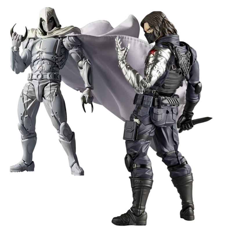 Yamaguchi Moon Knight Action Figure Bucky Barnes Articulado ฤดูหนาวทหาร Joint Movable รุ่นรูป