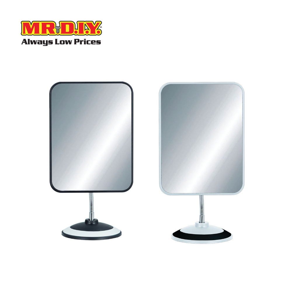 MR.D.I.Y. กระจกตั้งโต๊ะทรงสีเหลี่ยม แบบฐานหมุนได้ 360 องศา