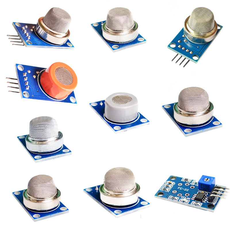 Mq series ชุด MQ-2 MQ-3 MQ-4 MQ-5 MQ-6 MQ-7 MQ-8 MQ-9 MQ-135 โมดูลเซ็นเซอร์