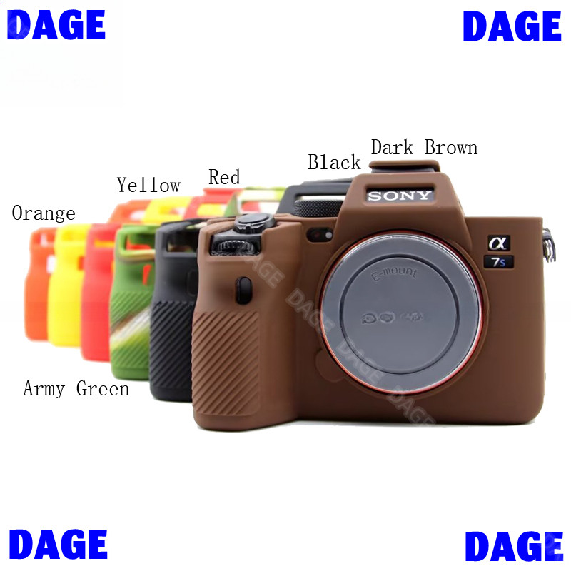 Cod Sony A7SIII A7S Mark III ยางซิลิโคนอ่อนกล้องสําหรับ Sony A7SIII A7S Mark III DAGE