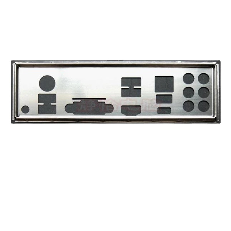 IO Shield แผ่นด้านหลัง BackPlate Blende Bracket Bezel เมนบอร์ด Baffle สําหรับ MSI B450M TOMAHWK B450