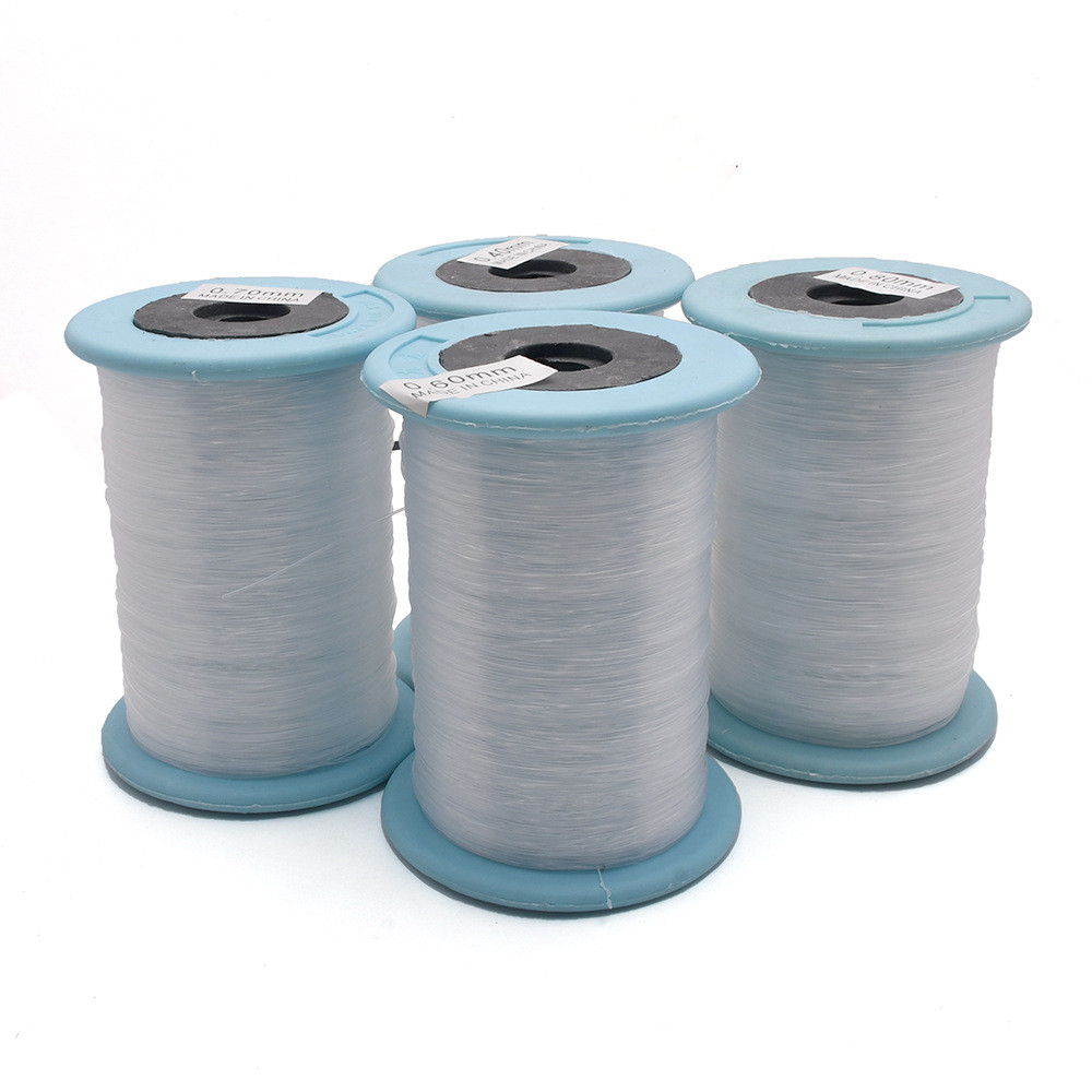 ม้วนขนาดใหญ่โปร่งใส Non-Elastic Line ลูกปัดวัสดุ DIY เครื่องประดับ Handmade Line คริสตัลสายตกปลา