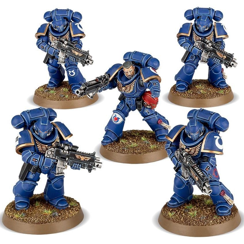 [ขายร้อนในร้าน] คอลเลกชันทีม Warhammer 40K โมเดลเรซินชิ้นเดียวฟิล์มขาวไม่ทาสี โมเดล Terminator Company Hero Invasion CDDS