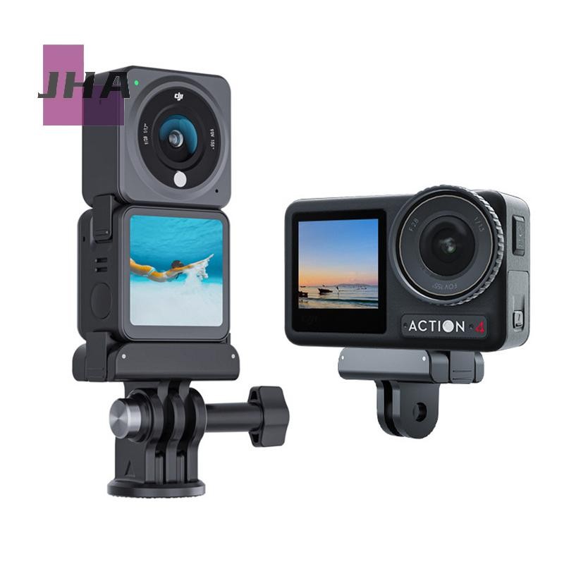 [JHA] ที่ยึดแม่เหล็กแบบพับได้สําหรับกล้องกีฬาสําหรับ DJI OSMO Action 5 Pro/4/3 Quick Release Adapter Extension Mount Base Accessories ใหม่