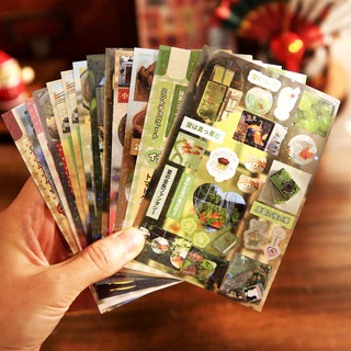 Qouzmo 30 ชิ้น/แพ็ค Vintaeg เรือสําเภาบันทึก collage สติกเกอร์หนังสือ[หนังสือฝันมิลเลนเนียมนี้]diy อุปกรณ์สมุดภาพไดอารี่ deco carft สติกเกอร์