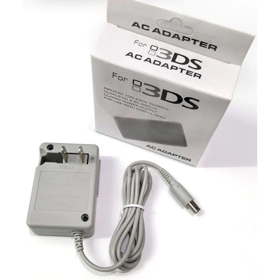 สายชาร์จ 3DS ที่ชาร์จ อแดปเตอร์ สายชาร์จ เครื่อง 2ds 3ds Ndsi new 3ds XL DSi สายชาร์จ เสียบใช้ได้เลย