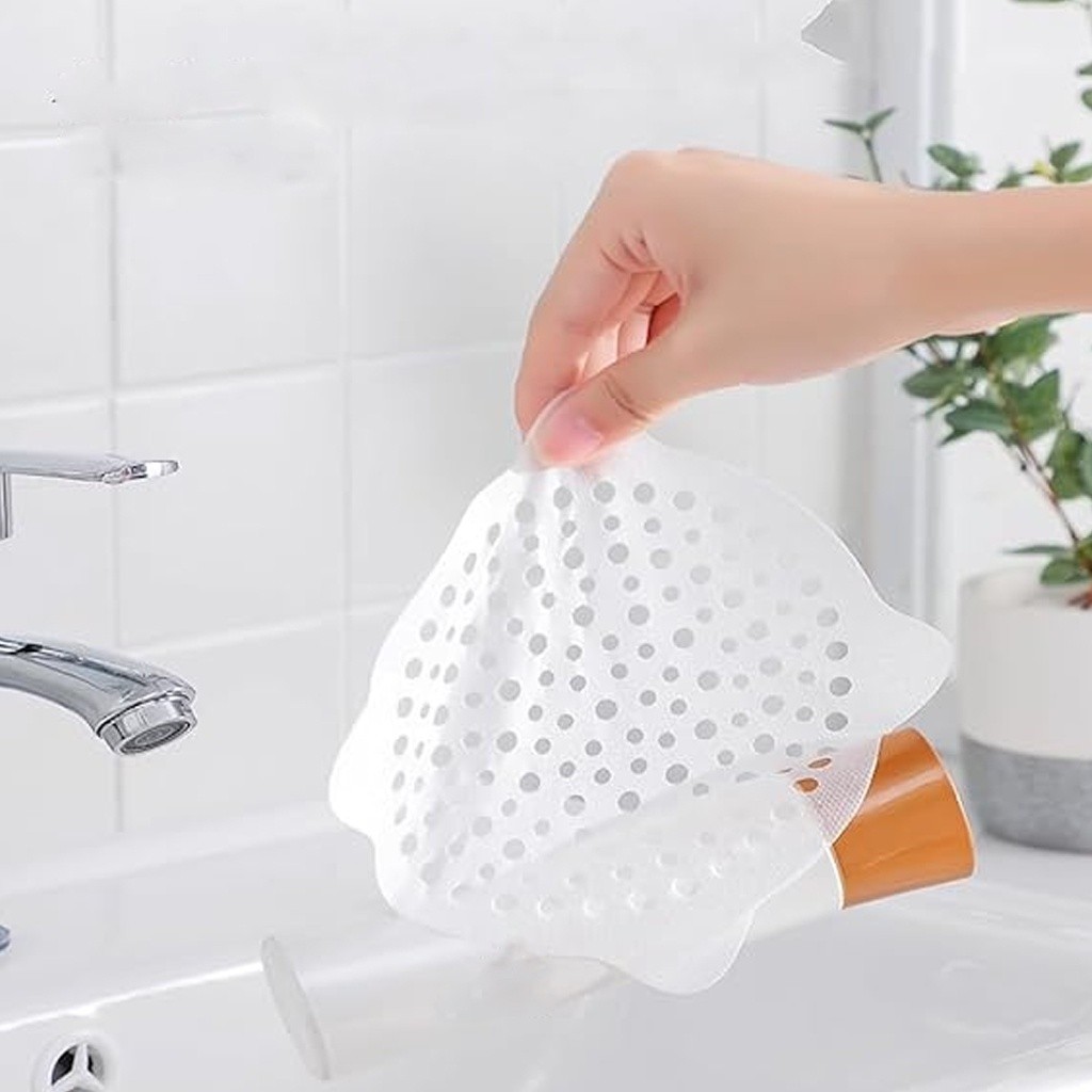 TrendyStuff.id ตัวกรองท่อระบายน้ําผมกันน้ําสําหรับห้องน้ํา R1021