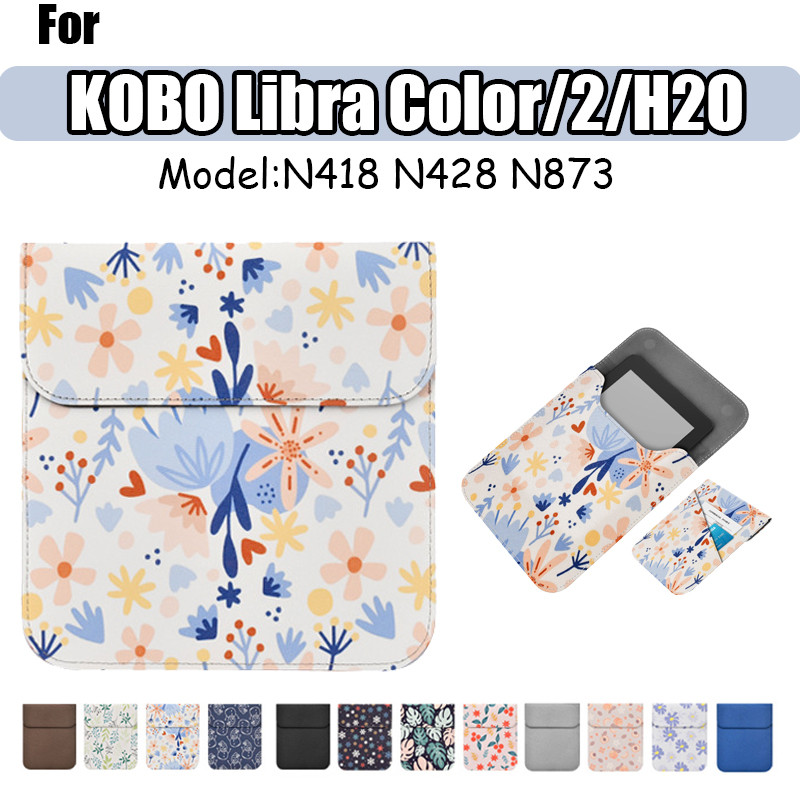 สําหรับ KOBO Libra 2/Libra H2O/Libra สี 7 e-book กระเป๋าแม่เหล็กดูดซับ full pack กระเป๋าป้องกัน