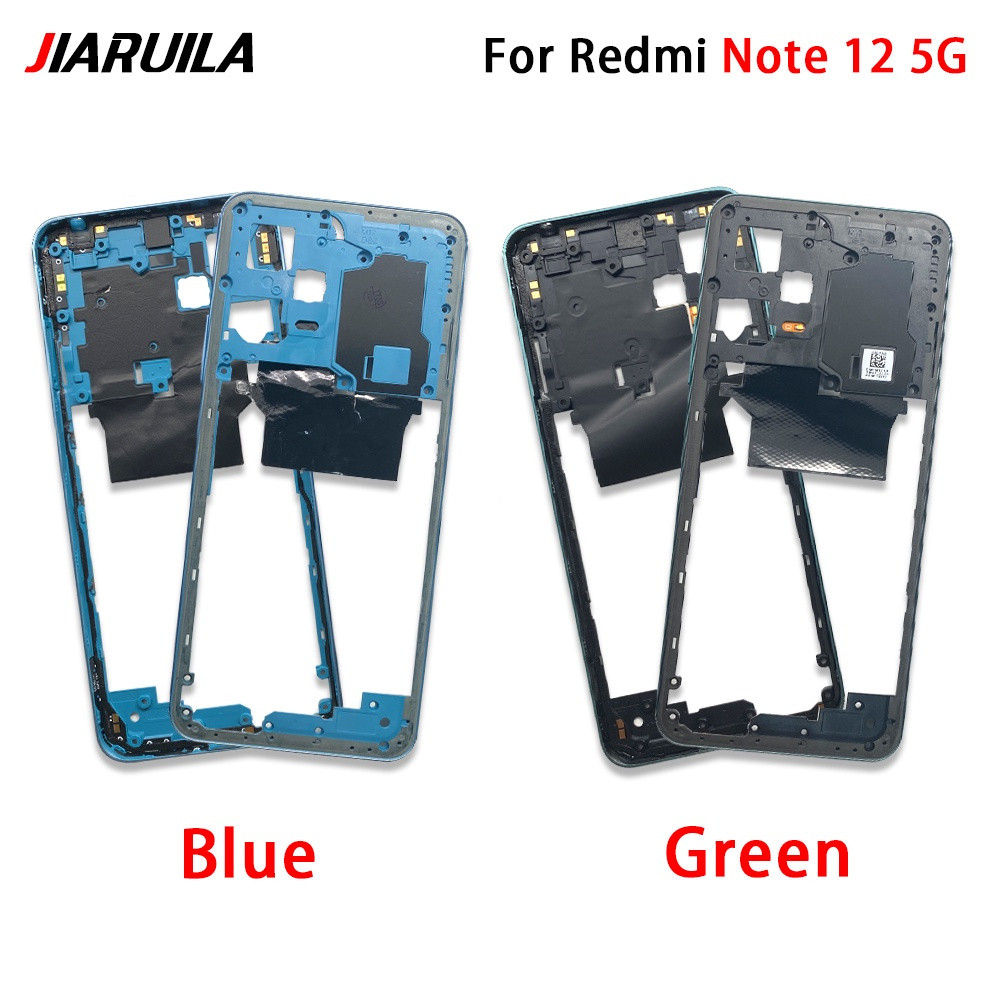 100% ของแท้ สำหรับ Xiaomi Redmi Note 11/ Note 11 pro Note 12 กรอบกลาง แผ่นหน้า เคสหลัง เปลี่ยนแผ่นกลาง - รูปที่ 3