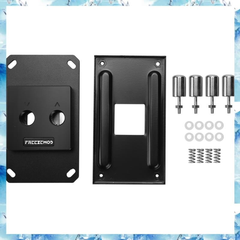 [ ] POOC ระบบคอมพิวเตอร์ PC CPU Water Cooler Block Liquid Block Cooling Micro-Channel สําหรับ AMD AM