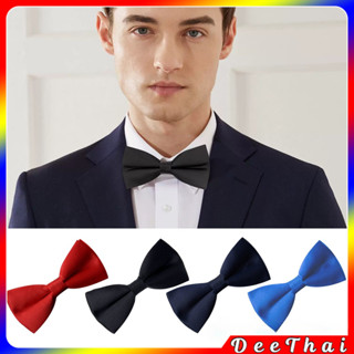 DeeThai ผูกโบว์ทักซิโด้ สำหรับผู้ชาย แฟชั่นผูกโบว์คลาสสิก แต…