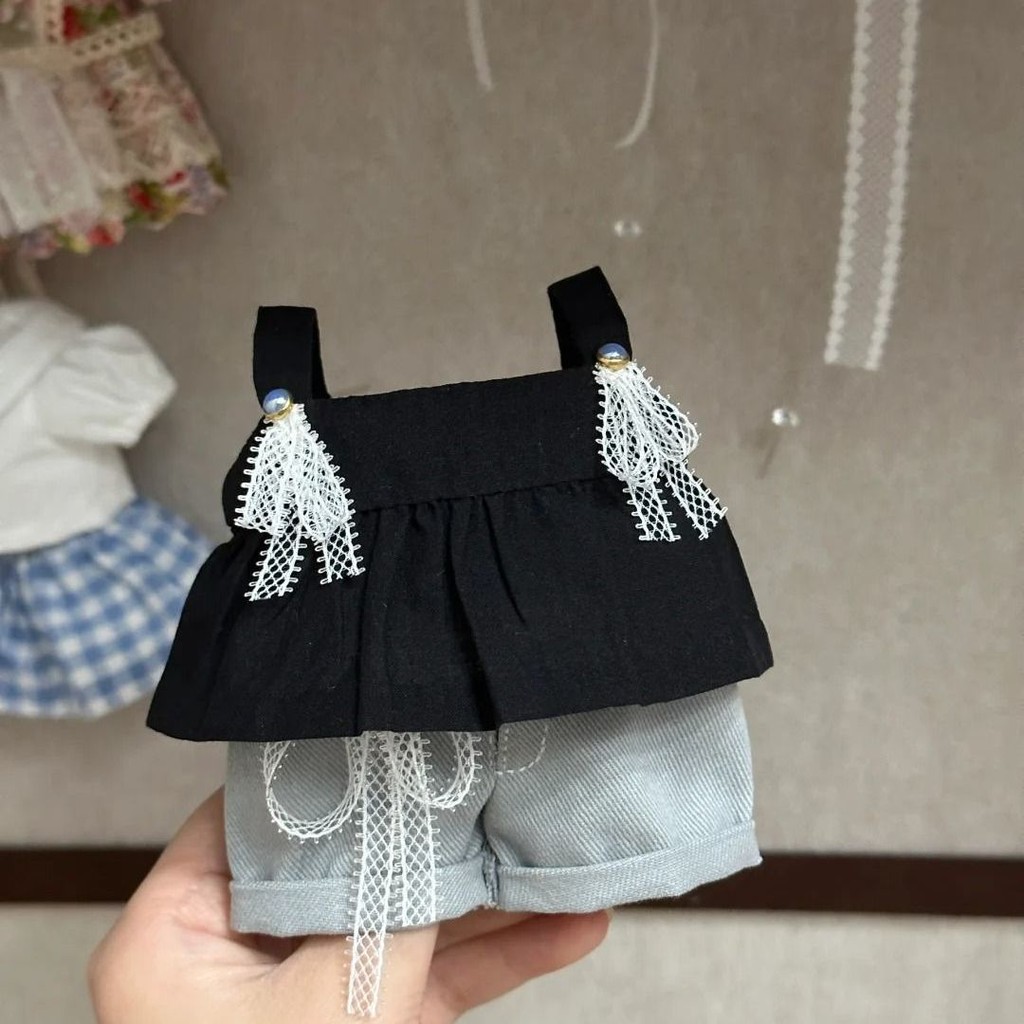 [ร้านค้าขายร้อน] 10/15/20ซม.ตุ๊กตาผ้าฝ้าย40เสื้อผ้าเด็กสูทตุ๊กตากางเกงยีนส์เสื้อผ้าเด็กตุ๊กตาน่ารักแต่งตัวสลิงชุด