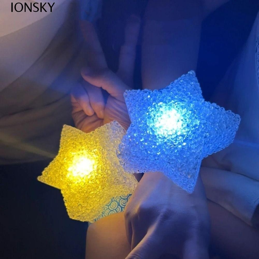 IONSKY สร้อยข้อมือกระพริบ, คอนเสิร์ตปาร์ตี้งานแต่งงานวันเกิด Star Light สายรัดข้อมือ, Creative Glow 
