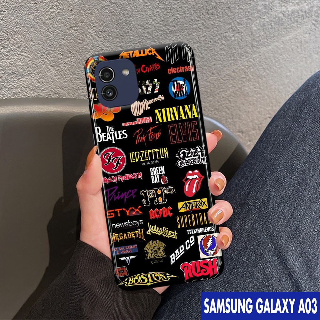 [H70] เคส SAMSUNG A03 Casing & Cover Hardcase 3D Fullprint สําหรับ Handphone Kesing SAMSUNG A03 A12 