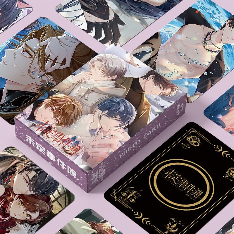 หนังสือกิจกรรมไม่ตัดสินใจ Xia Yan Zuo Ran Lu Jing และ Mo Yi Zhou Laser Photocard การ์ด LOMO Undecide