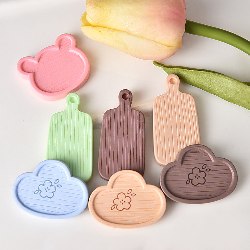 อุปกรณ์เสริม DIY ถาดขนาดเล็ก pretend play อุปกรณ์เสริมสำหรับบ้านตุ๊กตา วัสดุ DIY โฮมเมด ของเล่น - รูปที่ 2