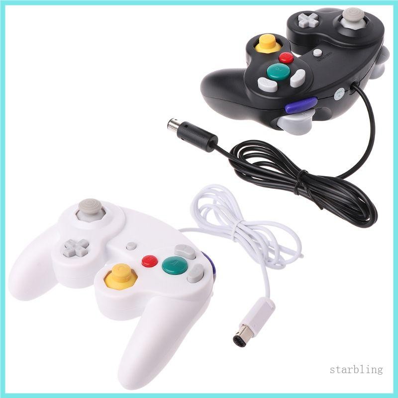 Star สําหรับ NGC คอนโทรลเลอร์เกมแบบมีสาย GameCube Gamepad สําหรับ WII คอนโซลวิดีโอเกม Contro