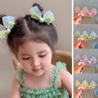 โบว์น่ารักเลียนแบบมุกเด็กสาวกิ๊บสีทึบเจ้าหญิงกิ๊บ ชม. หูฟัง สไตล์เรียบง่าย ปิ่นปักผม อุปกรณ์เสริมภาพอุปกรณ์ประกอบฉาก