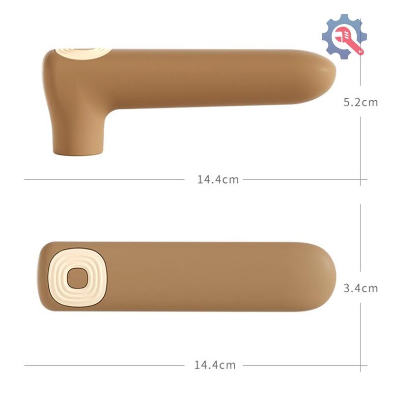 [GE] 1 PC ซิลิโคนมือจับประตูฝาครอบป้องกัน Anti Collision Static มือจับประตูลูกบิดตกแต่งบ้าน TH - รูปที่ 3
